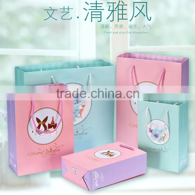 2016 Hot Sales Luxury Design Fashion Paper Bag
