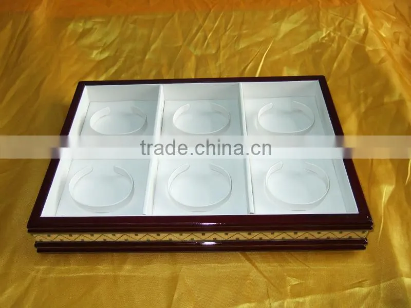 bangle wooden display tray