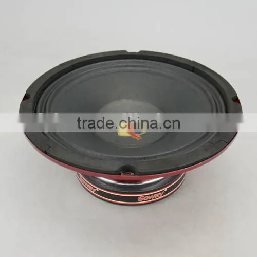 SW-8R Red Iron Frame 8INCH Loudspeaker, 800W 4OHM CAR SPEAEKR