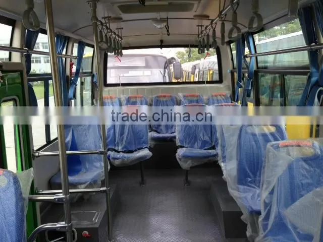 China New city bus 7.3m 27-31 seats inter cng city bus