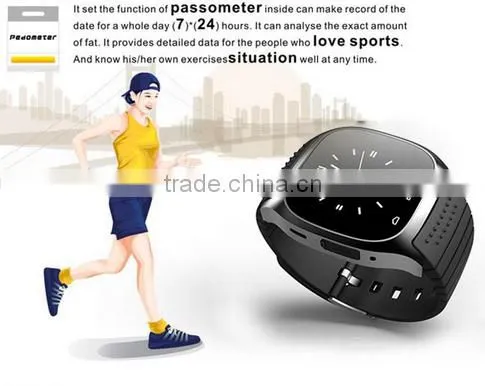Luxury waterproof smart watch,android smart watch phone with BT Dial