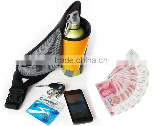 Hot sale fashion waist running belt/runners pack blet/sports running bag belt