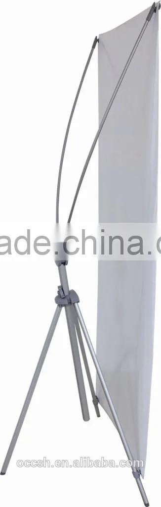 Portable X Stand Banners, Adjustable Height, PVC Graphic