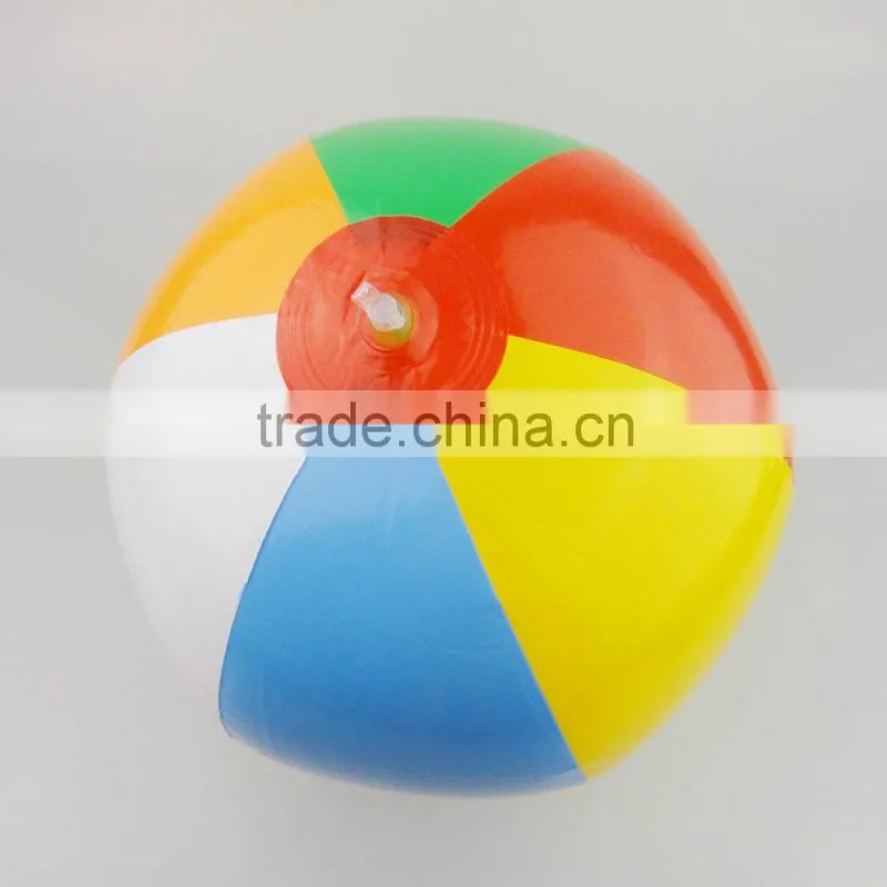 Partypro Best Selling Items 6 Panel Standard Size PVC Material Beach Ball