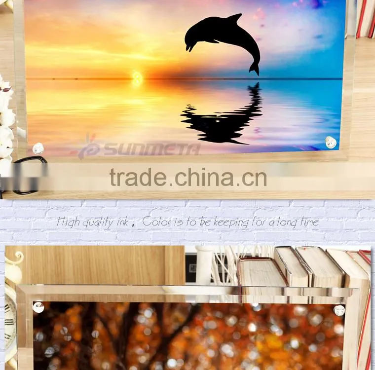 Sunmeta factory directly high quality blank sublimation glass photo frame BL-13