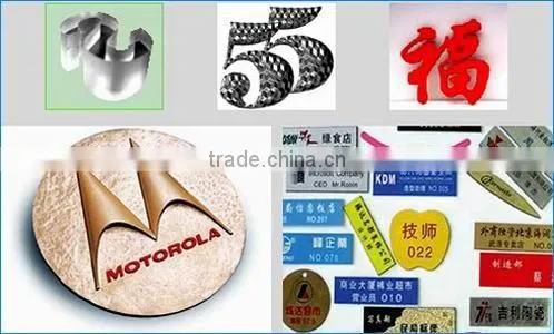 Cheap Wood Advertising sign Best supplier and advertising engraving machine metal wood plastic QL-1224 cnc router