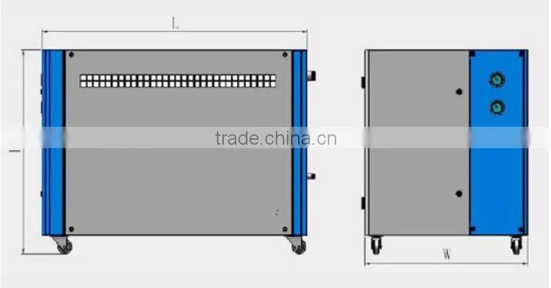 High Quality High Efficiency LTWS Series Box Type Scroll Compressors Water Cooled Water Chiller for Air Conditioning