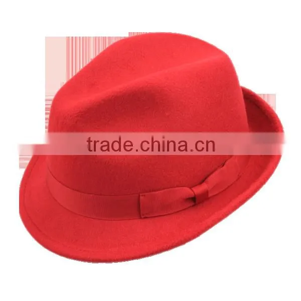 Wool felt trilby hat Children Hats