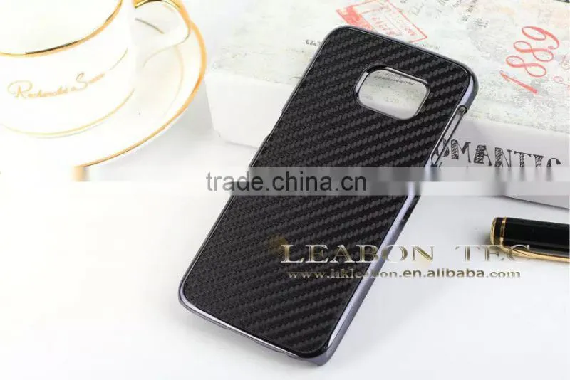 carbon fiber Alibaba wholesale PC phone case for Samsung Galaxy S6