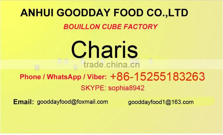 10g*12sachets*60rolls chicken flavoring seasoning powder for african market