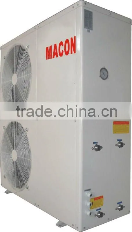 Air source multi-function heat pump heating system family using R410a