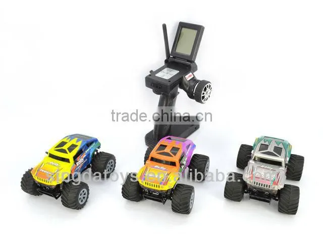 2.4G 5 Channel with liquid crystal remote control rc cars big hummer