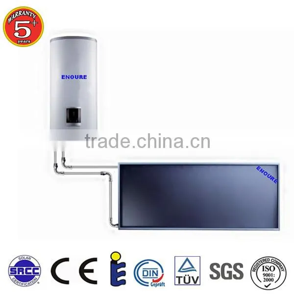 Stainless steel factory price flat plate solar energy collector