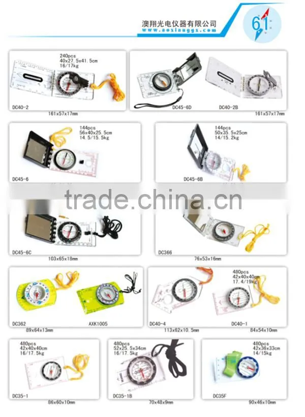 Best selling DC45-5A transparent compass