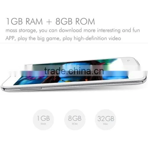 DOOGEE VOYAGER2 DG310 8GB, 5.0 inch 3G Android 4.4 KitKat Smart Phone, MTK6582 Quad Core 1.3GHz, RAM: 1GB, Dual SIM,