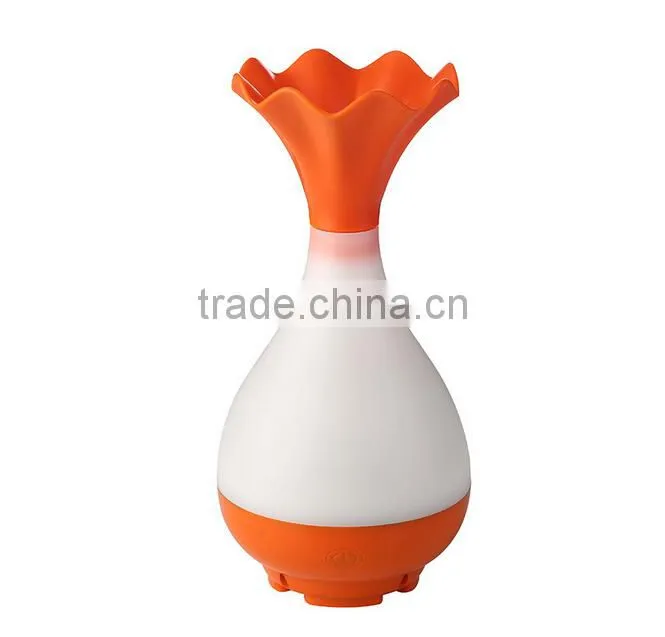5 Color decorative Ultrasonic Home Aroma Humidifier Air Diffuser Purifier Atomizer Essential Oil Diffuser Mist Maker Fogger