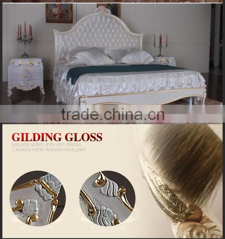 luxury royal bedroom furniture-french furniture style bed