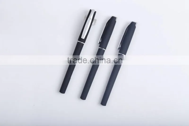Promotion high quality ordinary Water Gel ink ball Pen with cap TC-5020