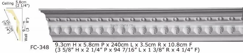 High Quality Good price beautiful Polyurethane Cornice Moulding