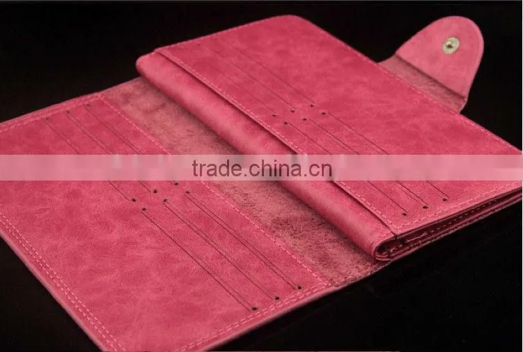 2016 christmas gift wallet,fashion leather wallet, wallet with logo custom