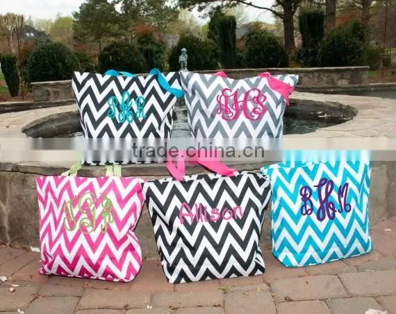 Promotional Monogrammed beach bag