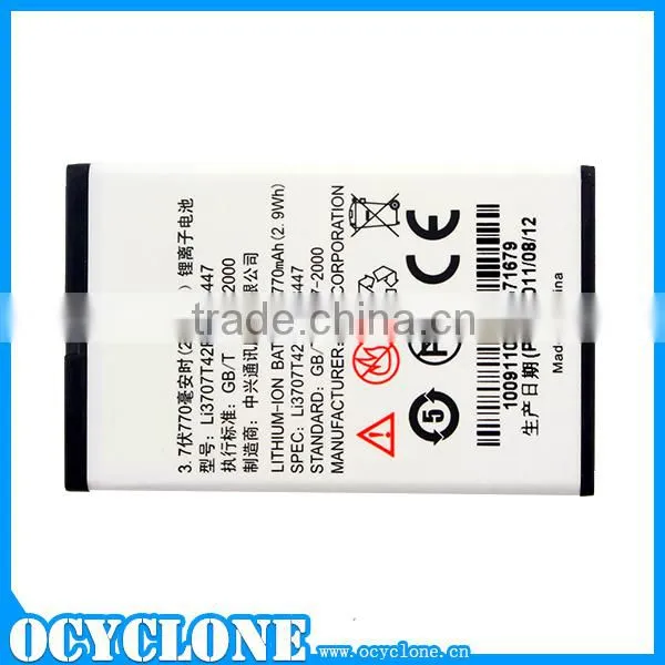 Li3707T42P3h553447 genuine battery For ZTE s300 S580 N600 N606 G79 N600 R516