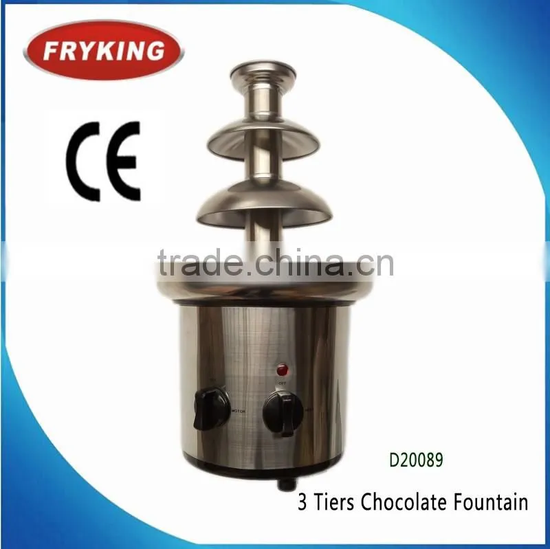 Chocolate Fountain For Party 3 Tiers