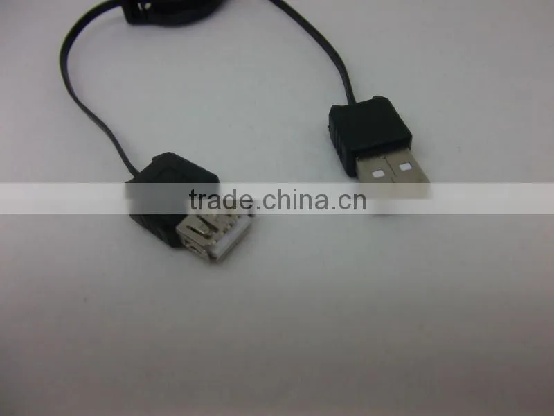 Retractable 2.0 Male to Female, AM to MF Extension Cable
