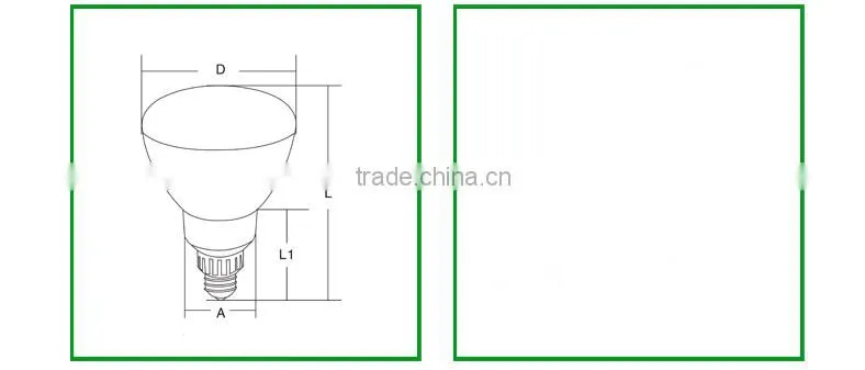 High Light Efficiency T4 Fluorescent Lamp Reflector