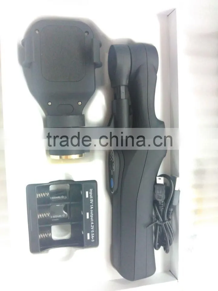 Multi-function 2 Axis Handheld Steady Gimbal PTZ Camera Mount for all Smart Phones within 5" Screen
