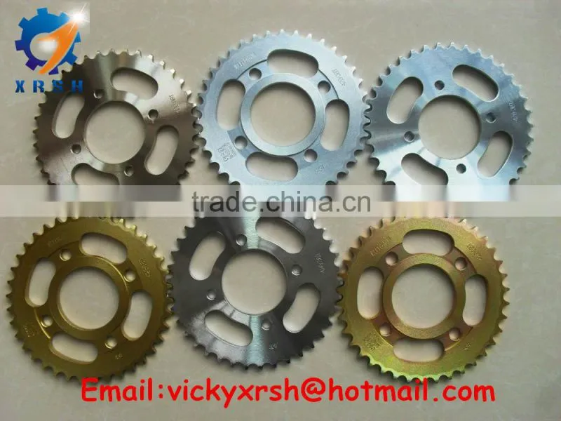 C45 steel high quality motorcycle sprocket rear sets 428H for hot sale
