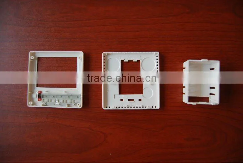 wall mount plastic enclosure for temperature thermostat, plastic enclosure box for room thermostat