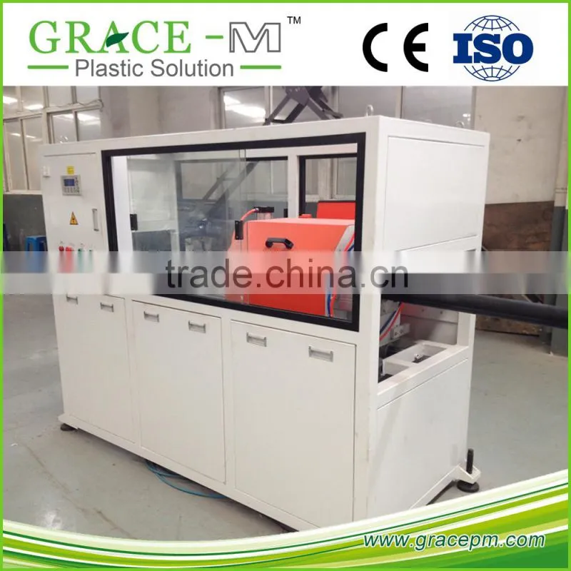 CE approved China high quality 20-160mm hdpe pipe extruder production machine