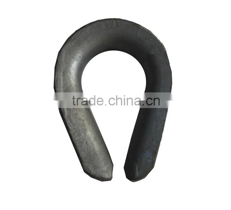 CHINA MANUFACTURER US TYPE HEAVY DUTY WIRE ROPE THIMBLE