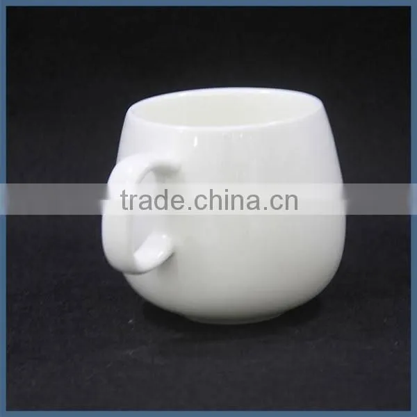 Low MOQ plain white custom print ceramic mugs for customize