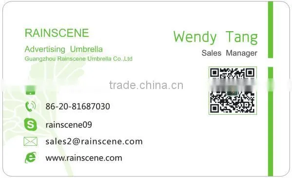 Promotional low price telescopic plastic cover umbrella