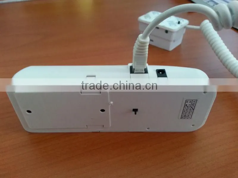 new desugn 2 ports mobile phone anti-theft alarm system