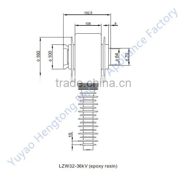 LZW32-12KV/ 24KV/ 36KV, CT, High Quality Current transformers