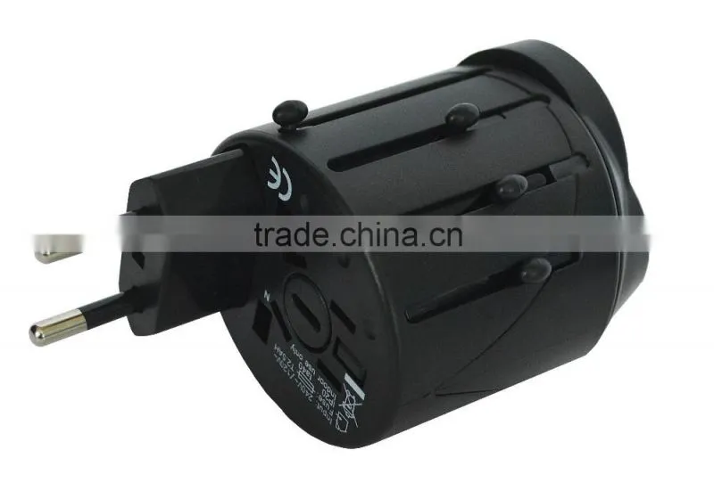 World Travel Adapter with USB Charger