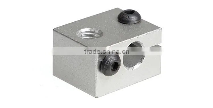 E3D V6 heating aluminum block for RepRap Makerbot MK7/MK8 Extruder 3D Printer Part