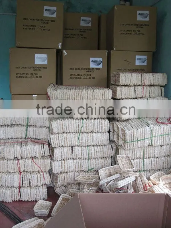 woven bamboo basket cheap price for promotion sale