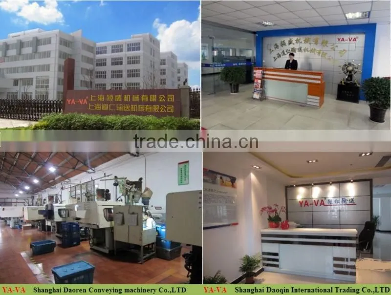 Food Grade Modular Belt Conveyor System Line