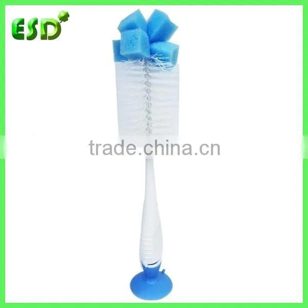 ESD Soft Grips Plastic Baby Brush For Cleaning Bottle Milk