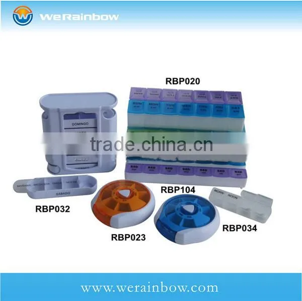 promotional plastic pill bottles case