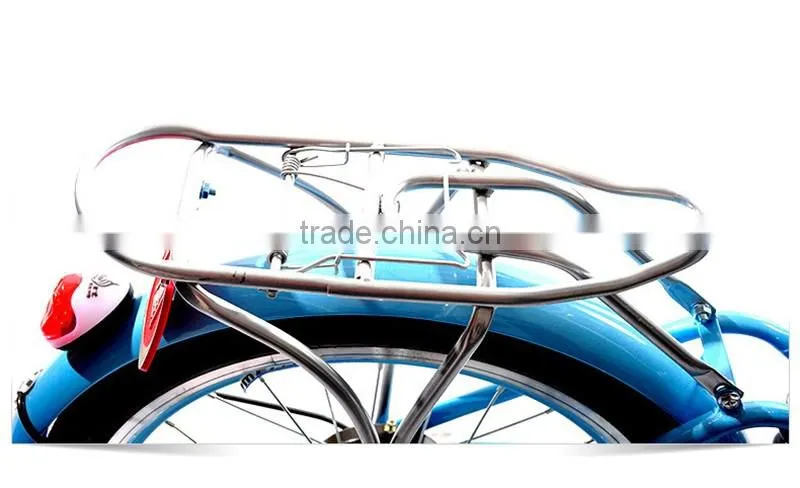 20-inch shock absorbing folding bike high carbon steel students bicycle