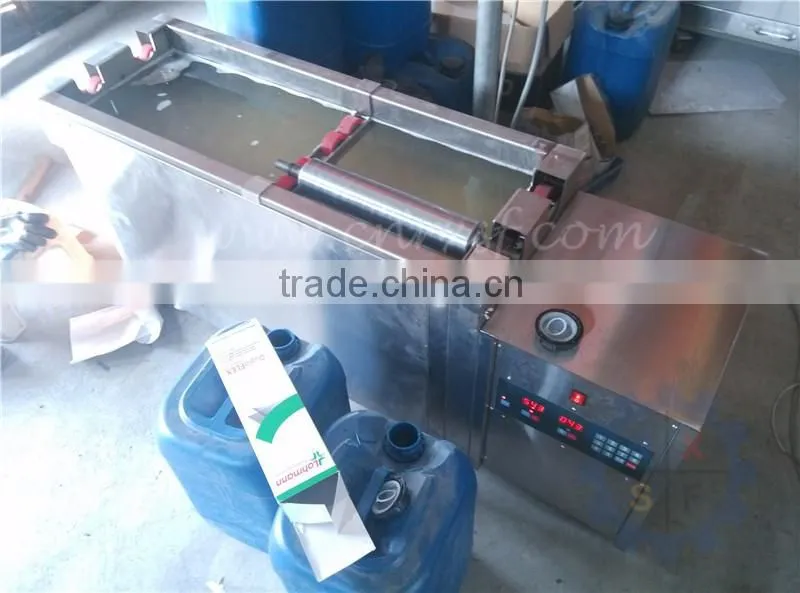 Ultrasonic wave printing anilox roller cleaning machine