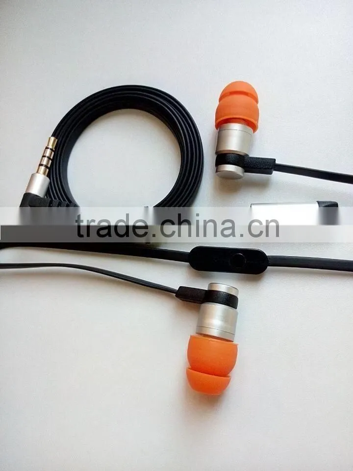 CE RHOS metal earbud android earphones OEM