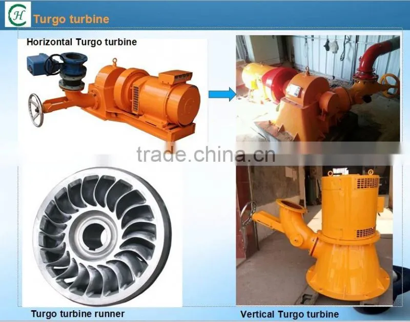 Pelton type turbine
