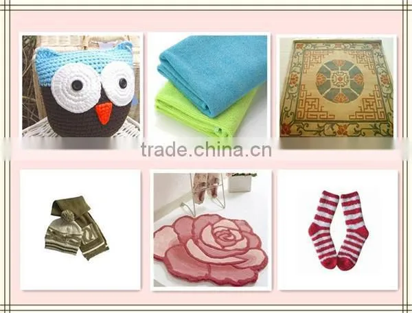 100% spun polyester yarn for sewing thread 20s/3 dyed from China alibaba