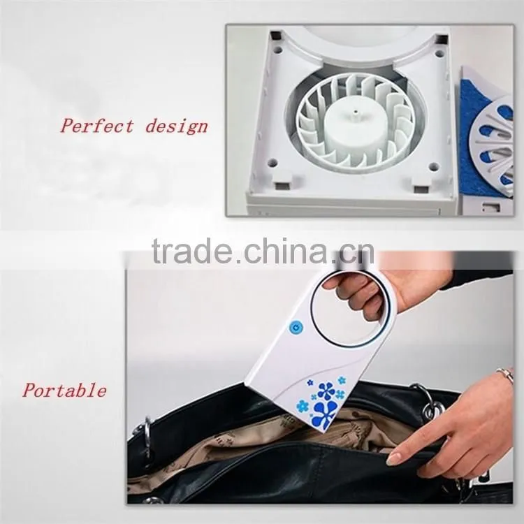Promotion Gift For Summer USB Mini Portable Bladeless Fan Refrigeration Desktop No Noise Air Conditioner